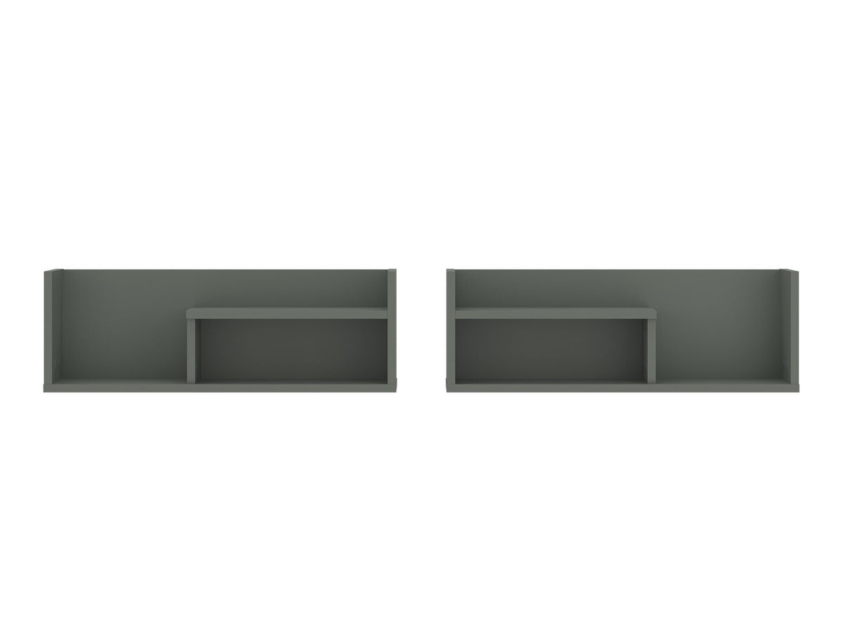 Wall-mounted set of shelves 566426