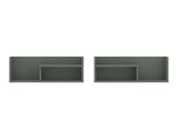 Wall-mounted set of shelves 566426