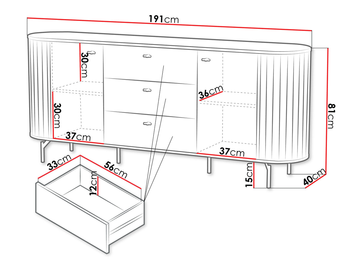 Chest of drawers 567588