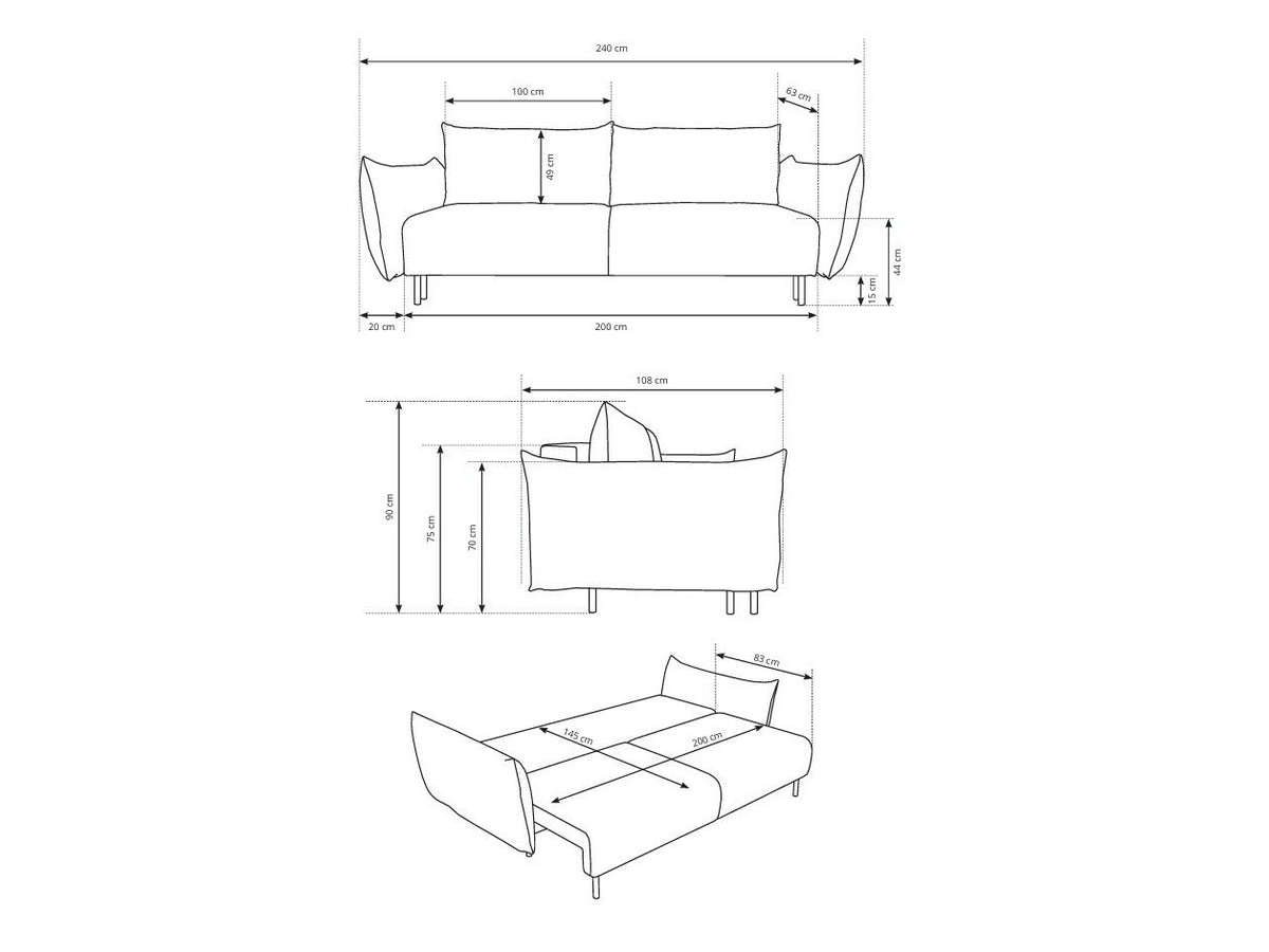 Sofa bed 486436