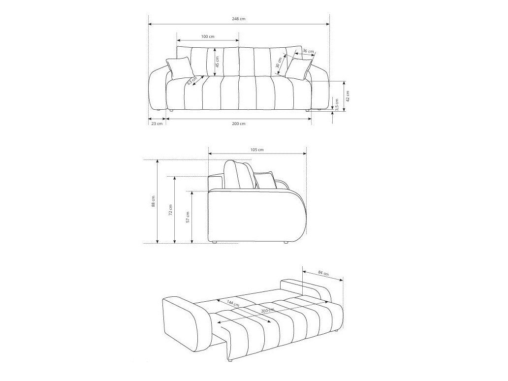 Sofa bed 576551