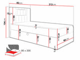 Continental bed 470088