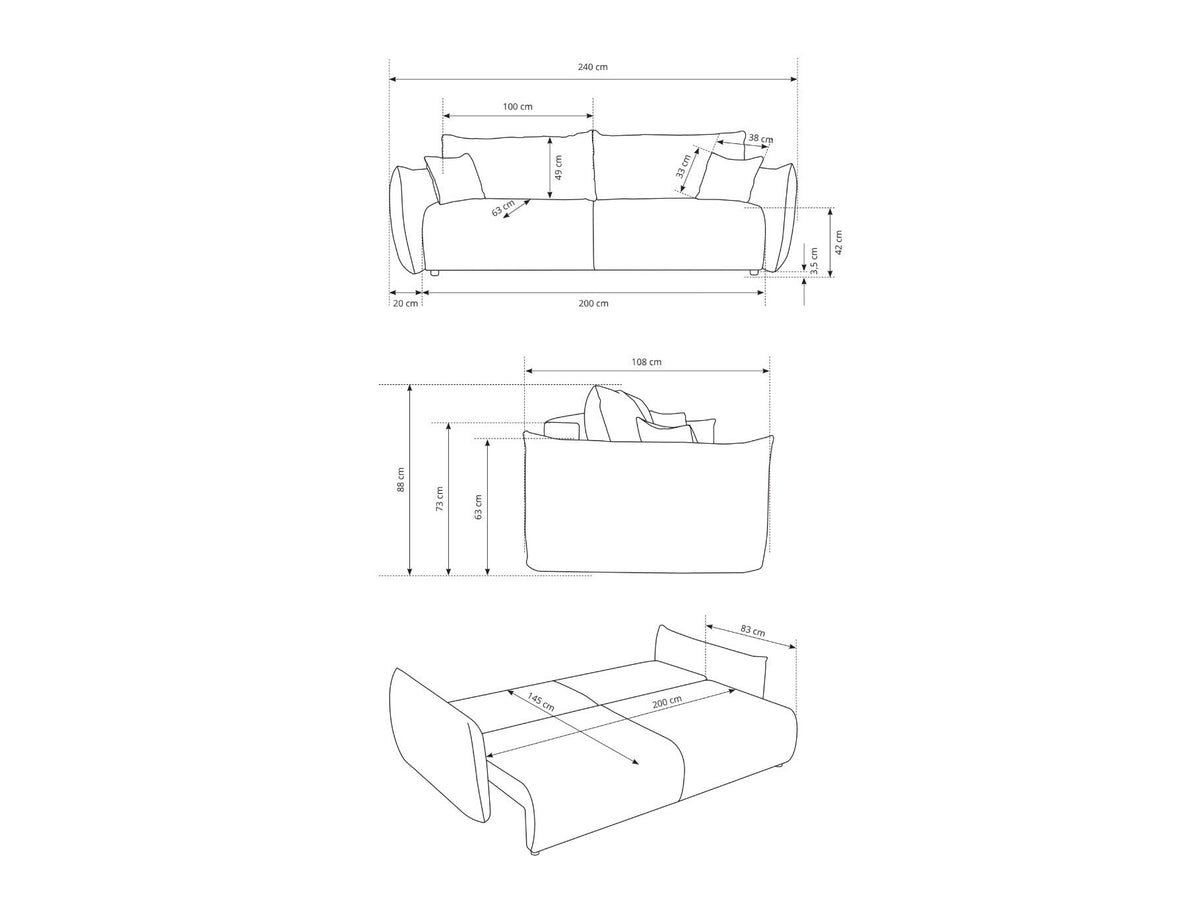 Sofa bed 576610