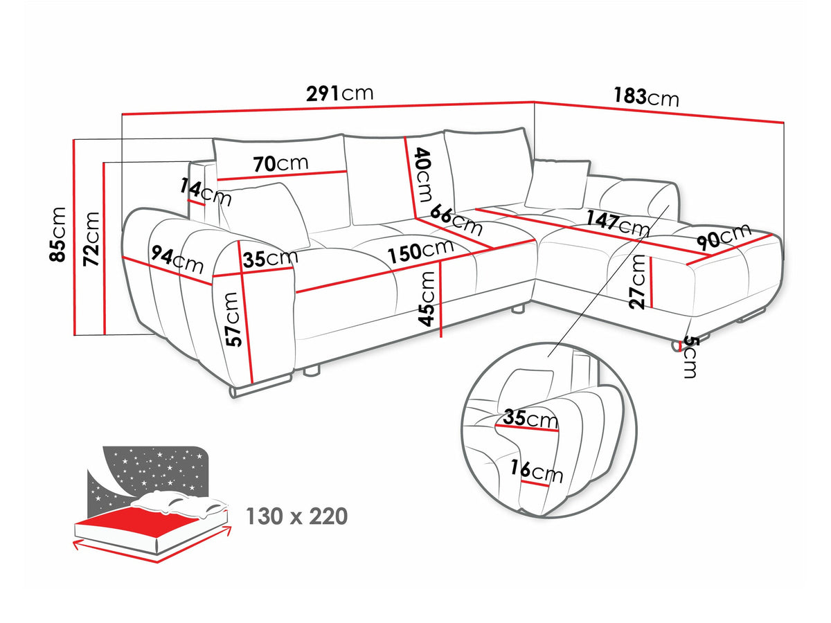 Corner sofa 558931