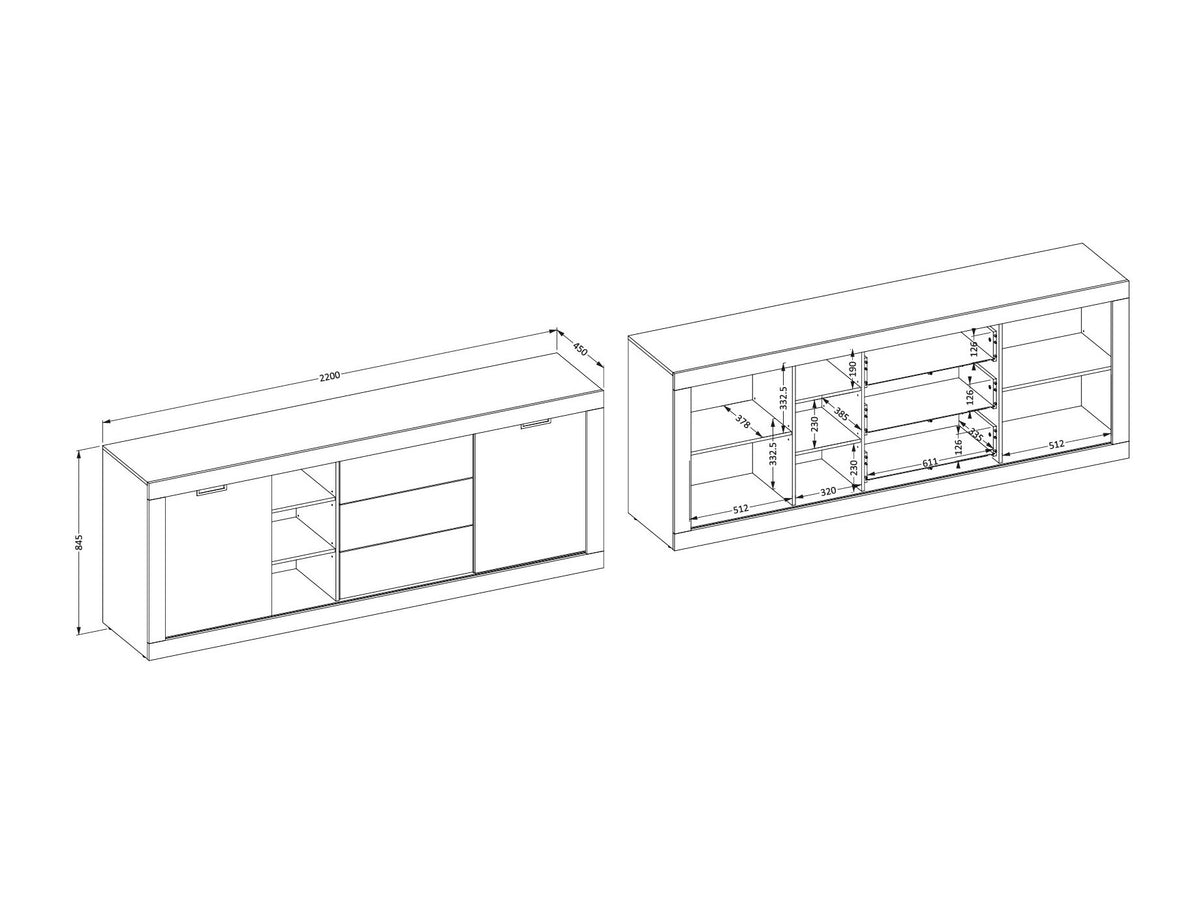 Chest of drawers 578698