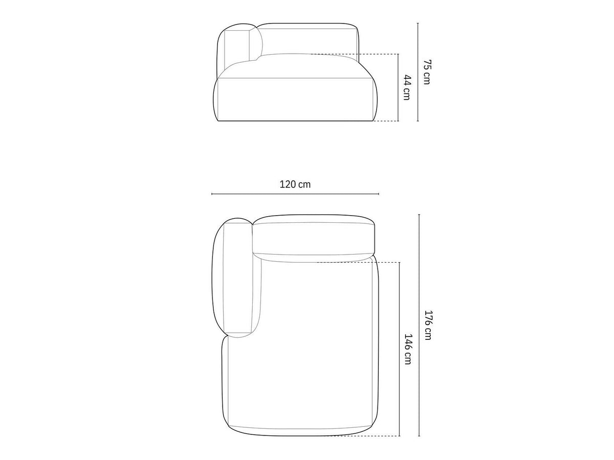 Modular seating unit 580072