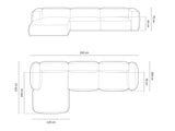 Modular corner sofa 579609