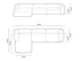 Modular corner sofa 579609