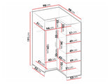 Corner wardrobe 581504