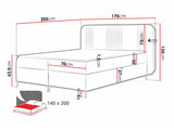 Continental bed 582487