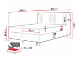 Continental bed 582487