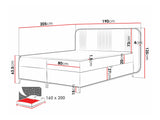 Continental bed 582487