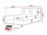 Continental bed 582487