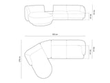 Modular corner sofa 582987