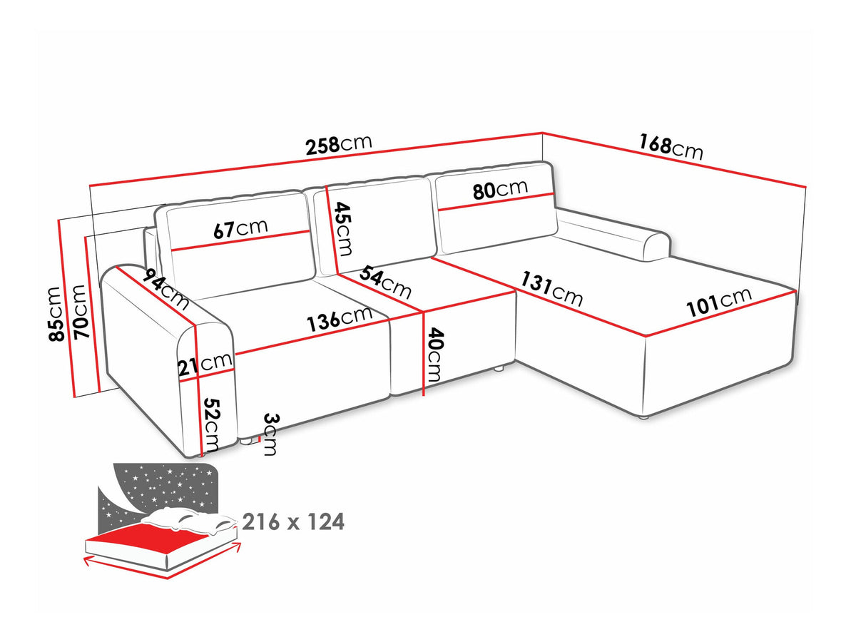 Corner sofa 584231
