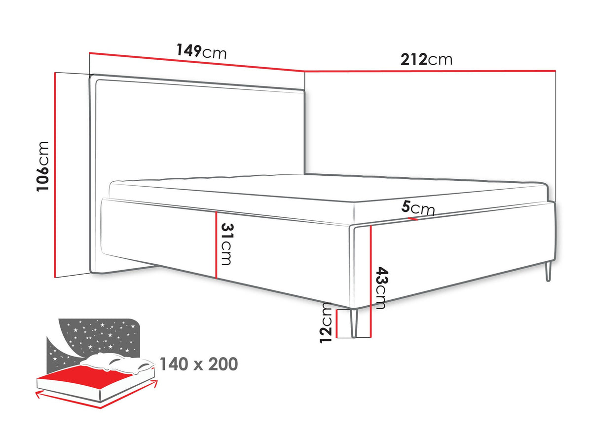 Bed 585243