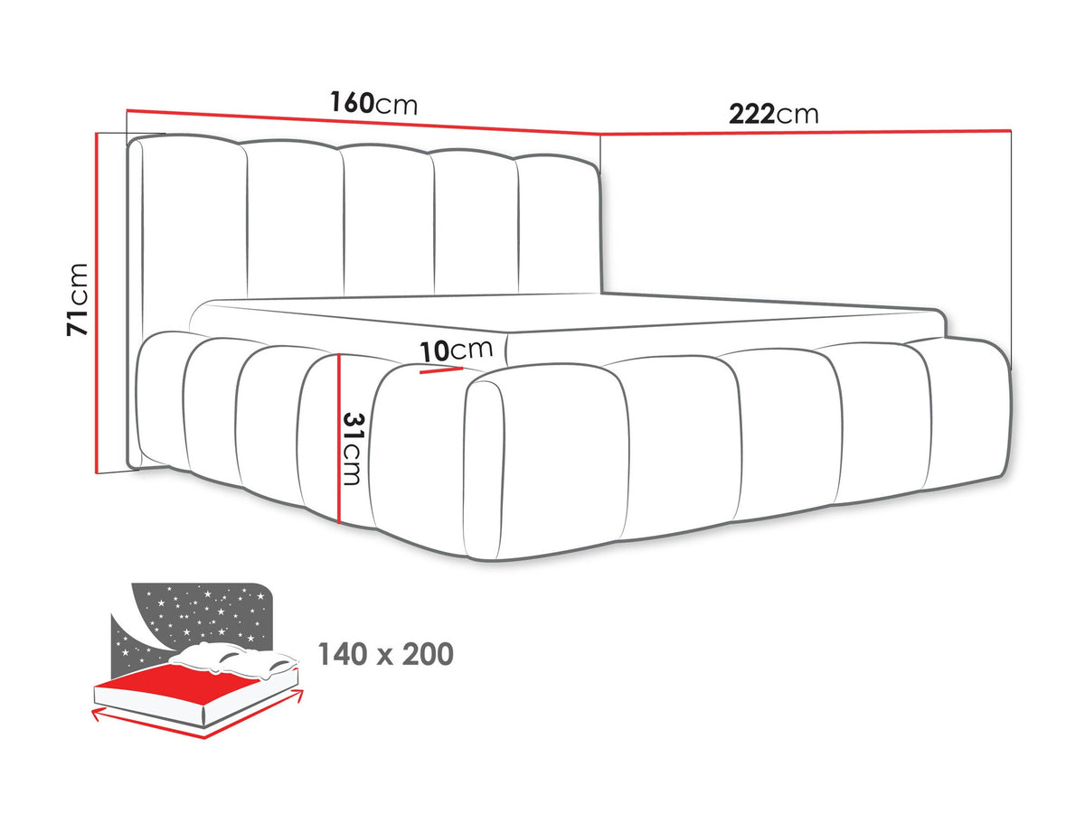 Bed 586799