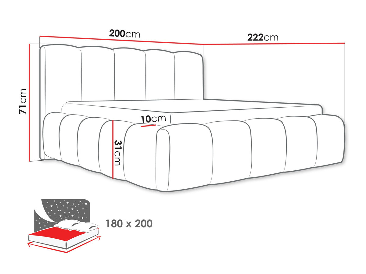 Bed 586799