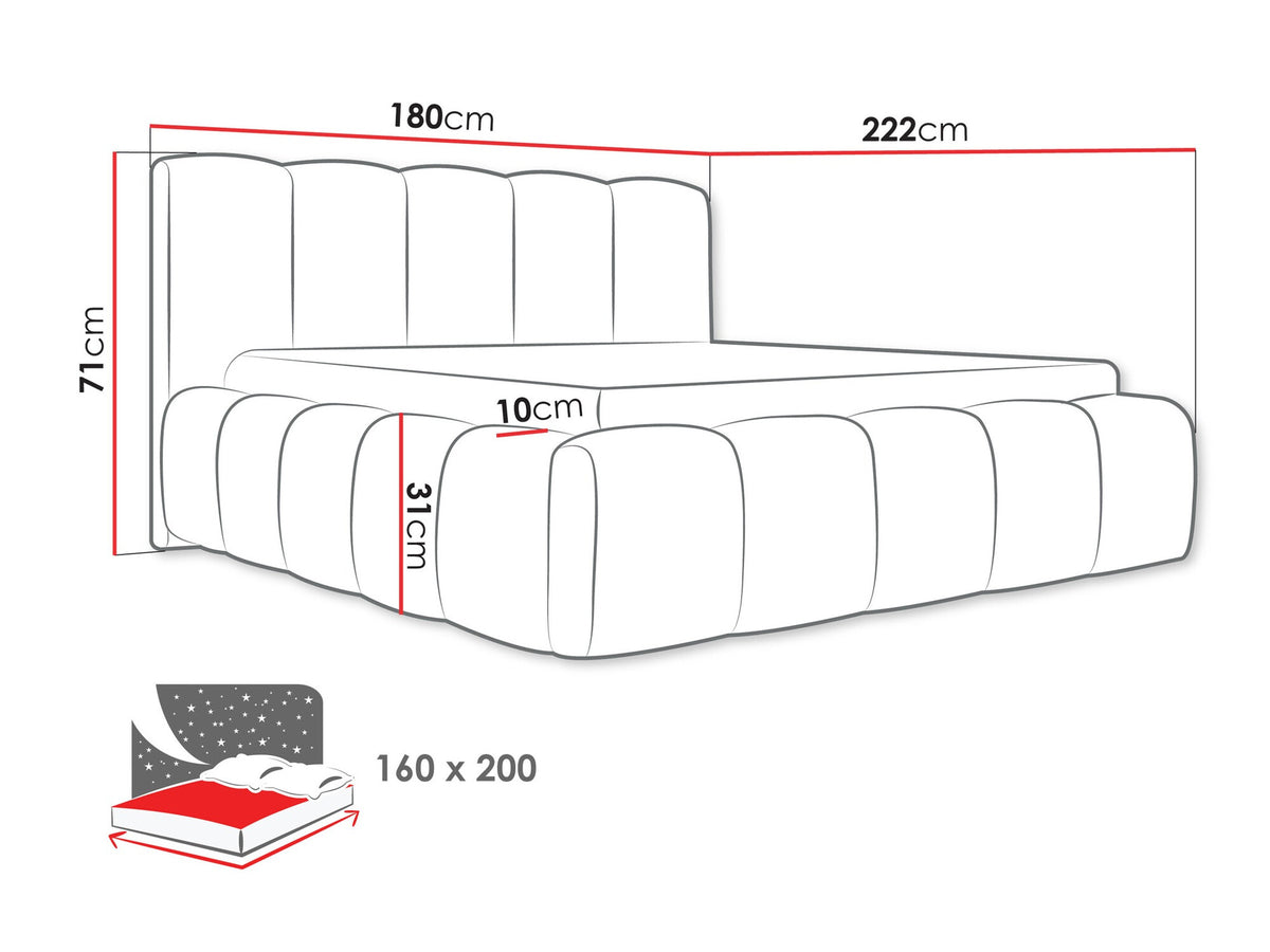 Bed 586799