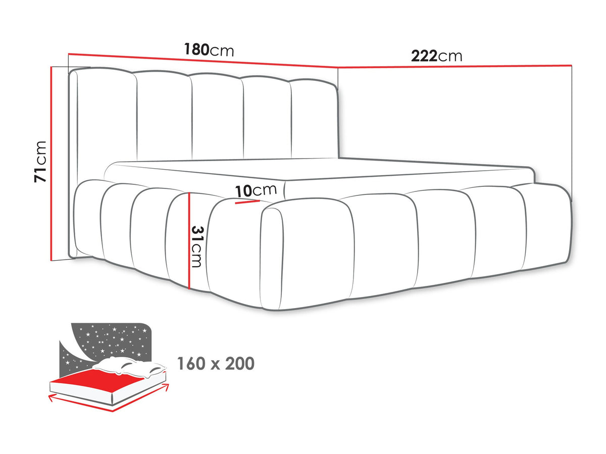 Bed 586799
