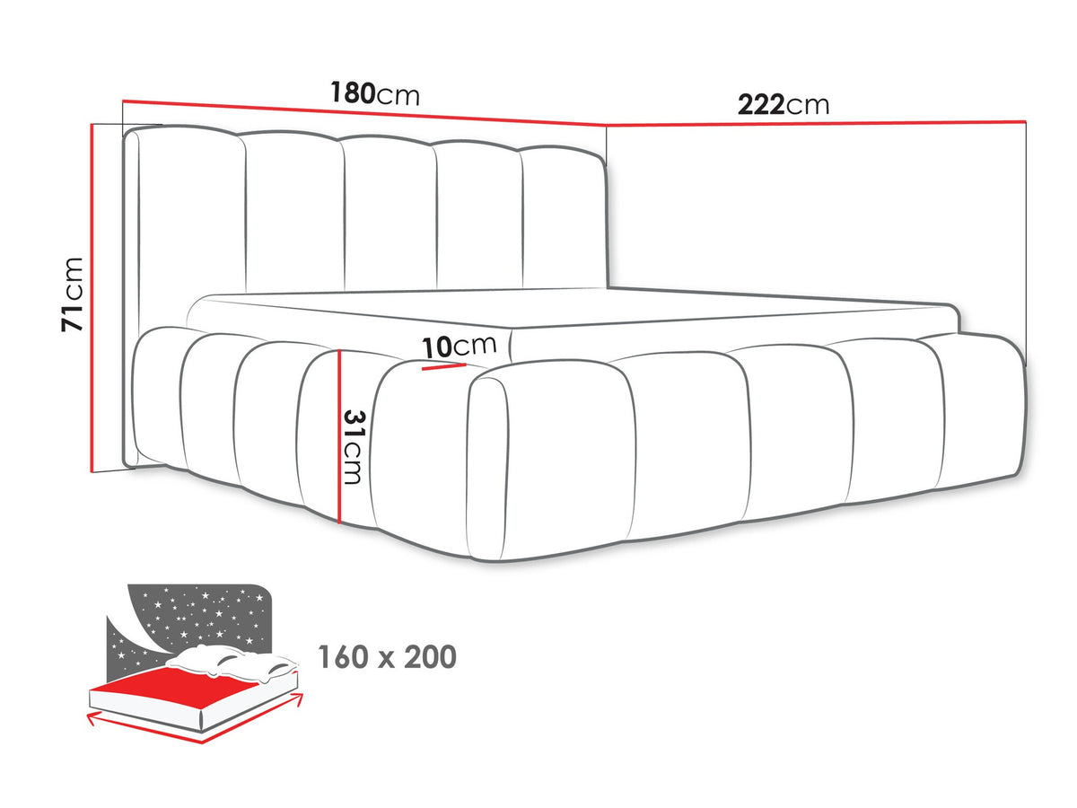Bed 586799