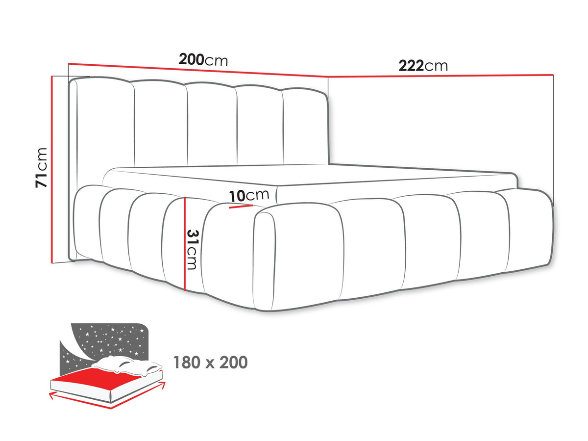 Bed 586799