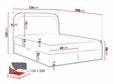 Continental bed 586941