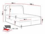 Continental bed 586941