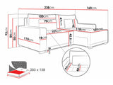 Corner sofa 587648