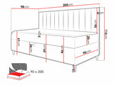 Continental bed 469778