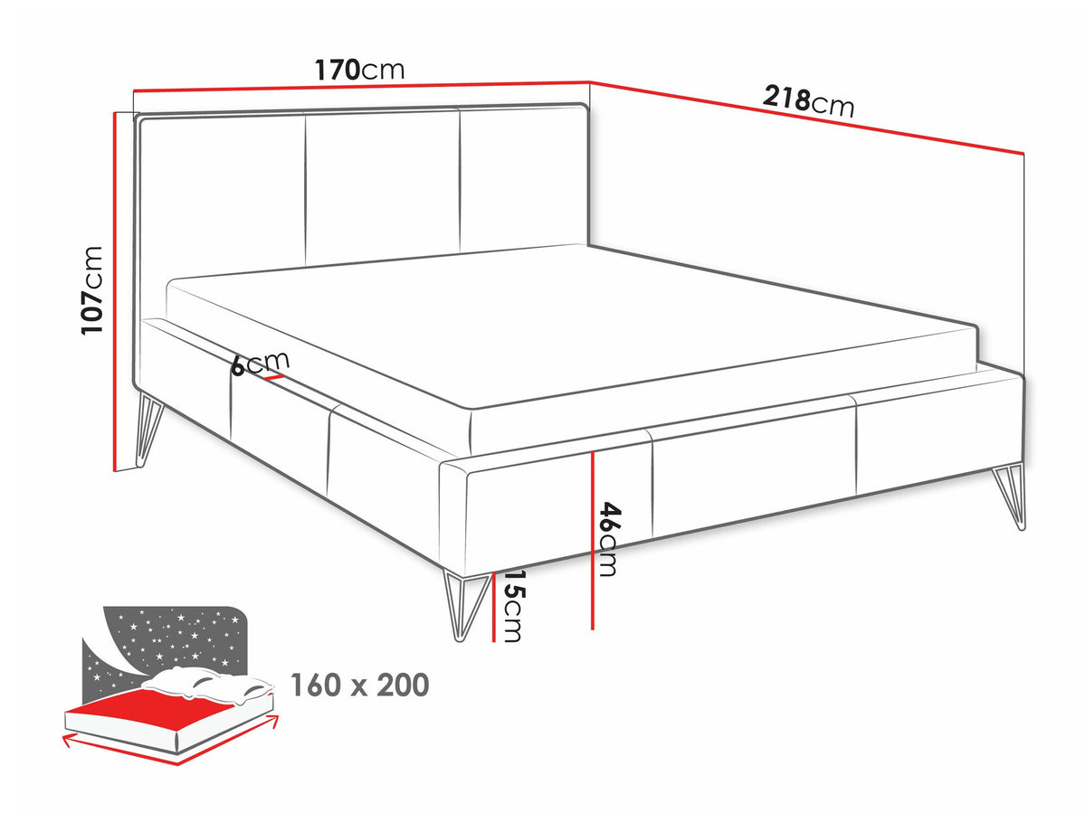 Bed 589092