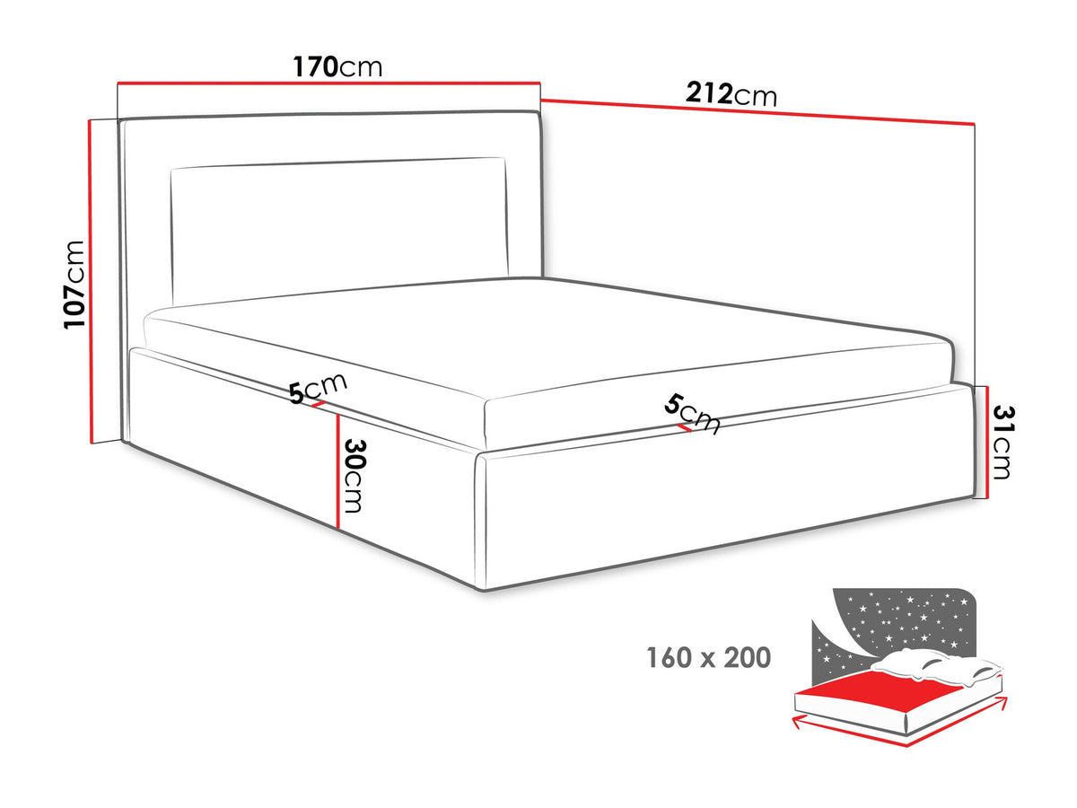 Bed 591092