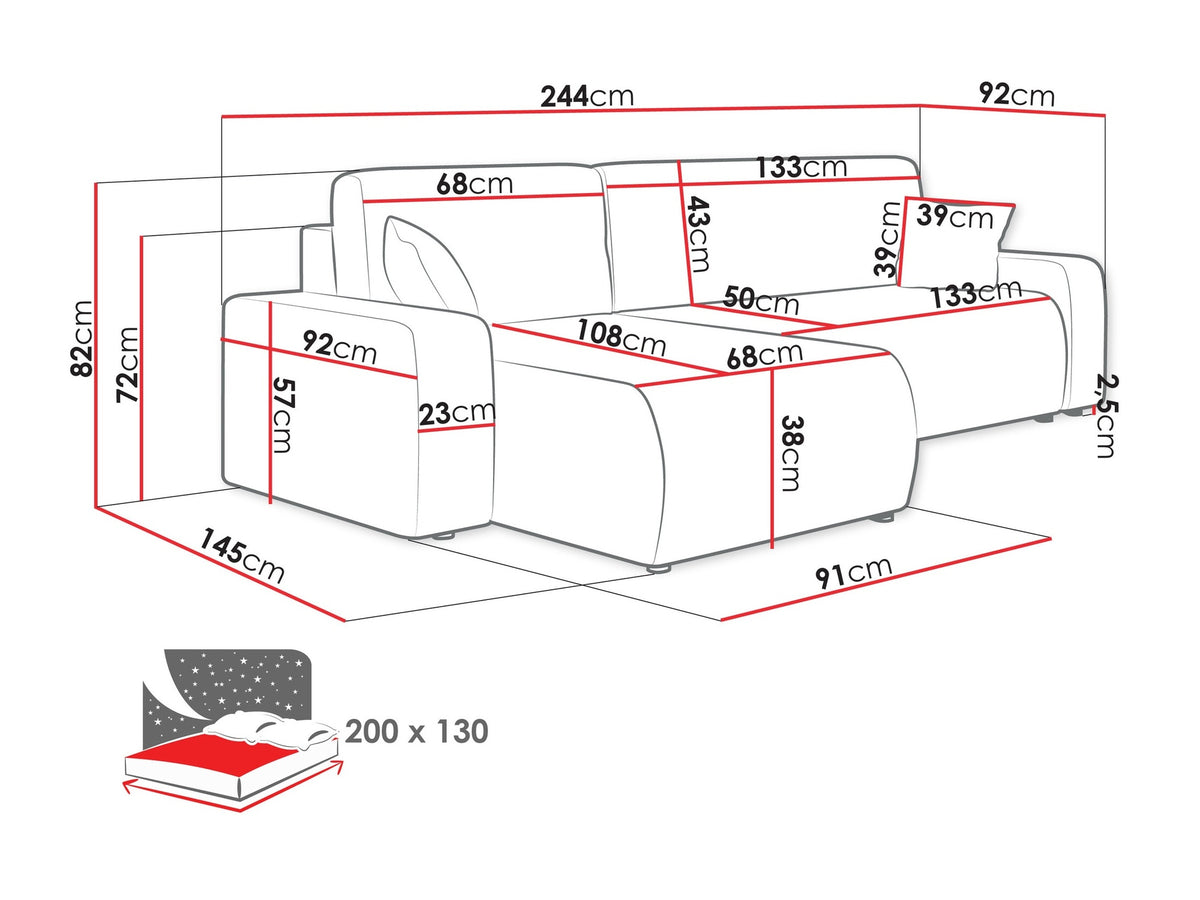 Corner sofa 537693