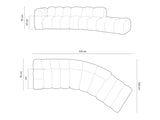 Modular sofa 592648