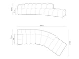 Modular sofa 592648
