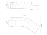 Modular sofa 592648