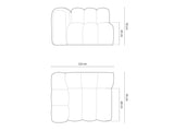 Modular seating unit 592967