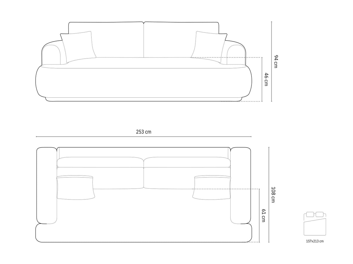 Sofa bed 593717