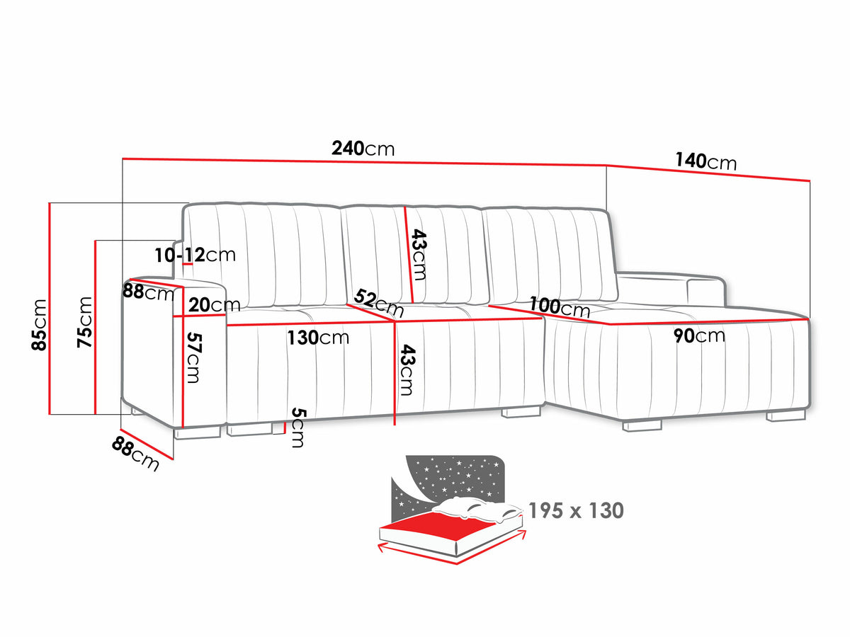 Corner sofa 286024