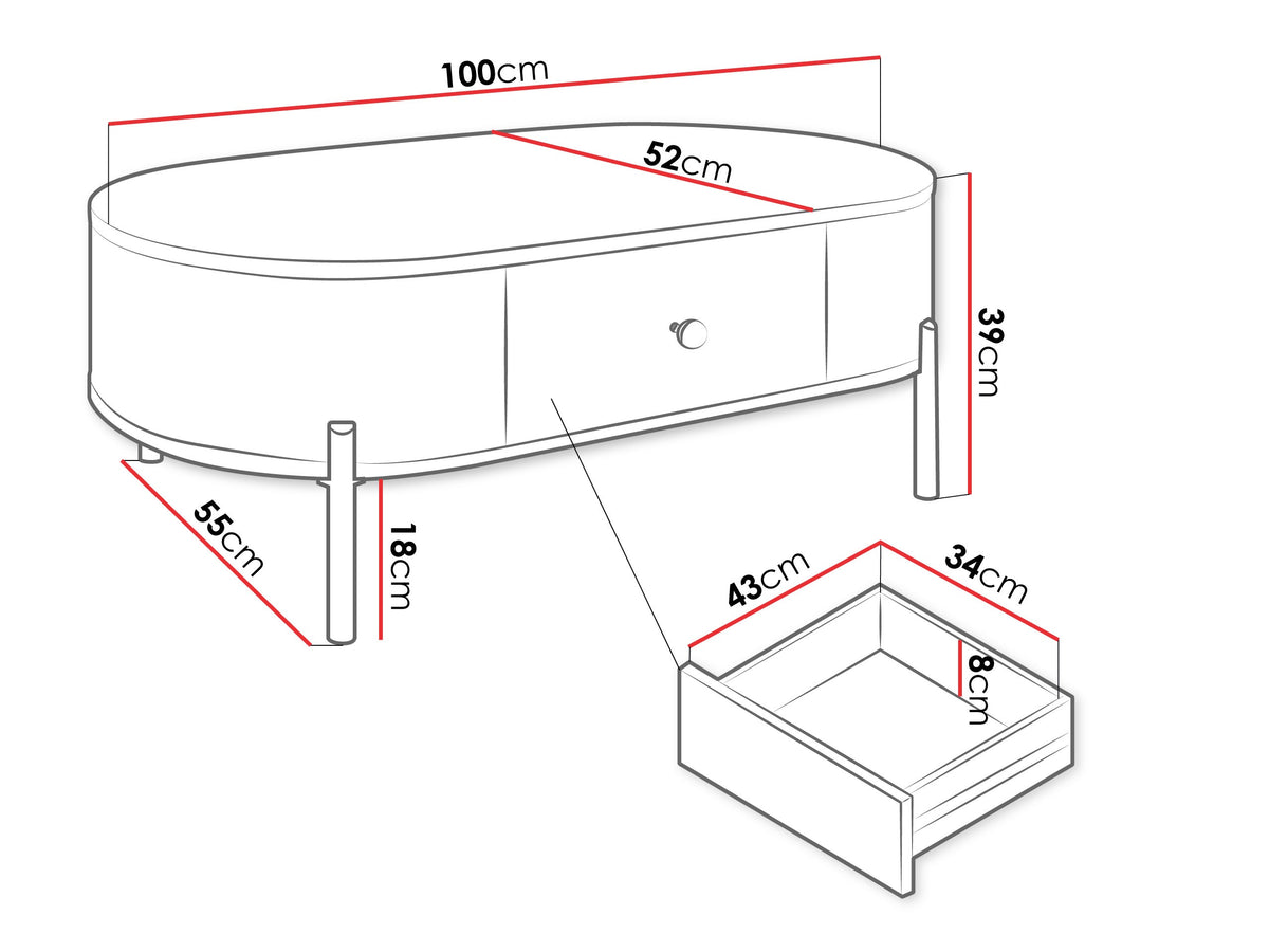 Coffee table 596189