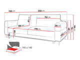 Sofa bed 596250