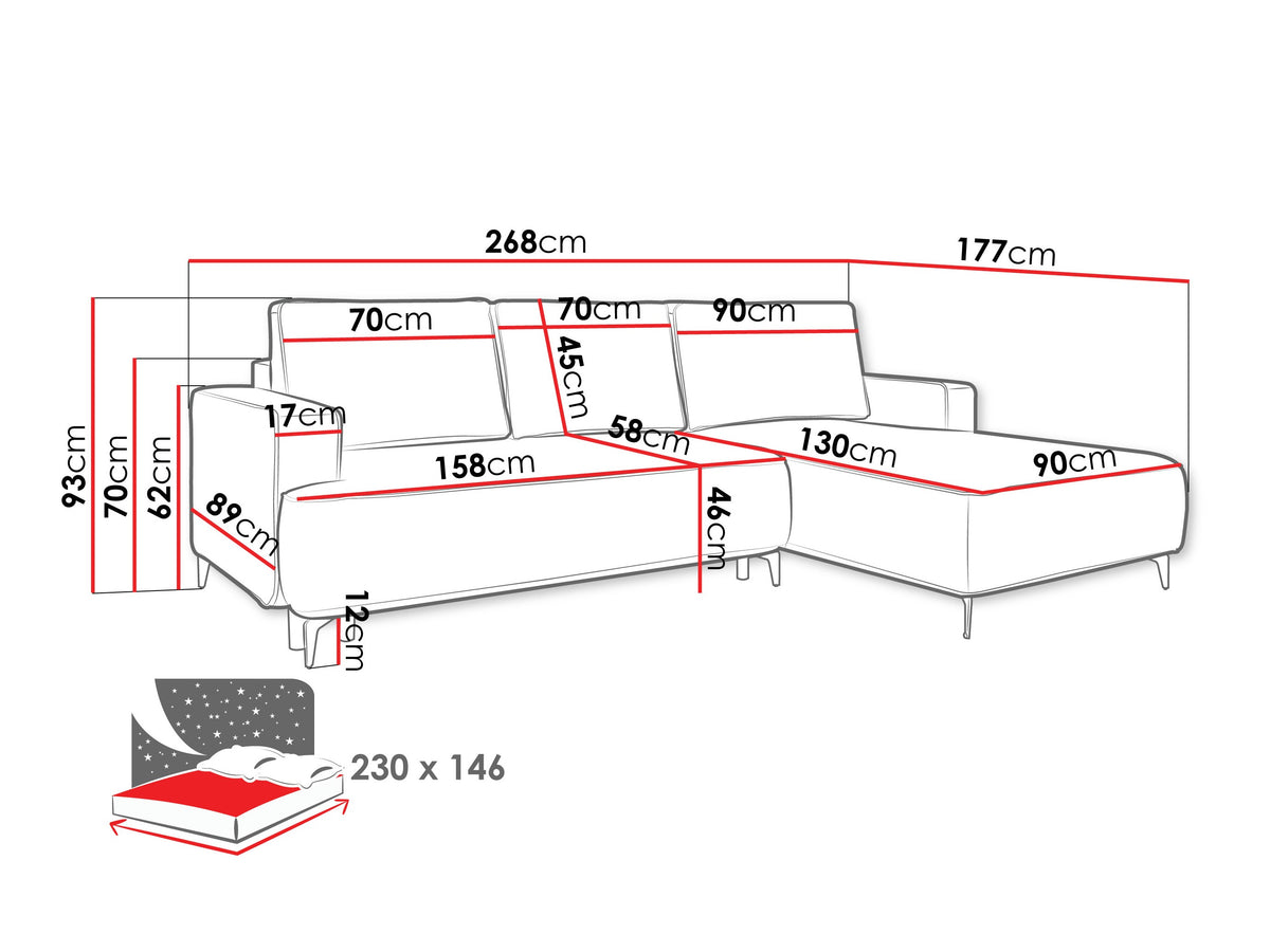 Corner sofa 596268