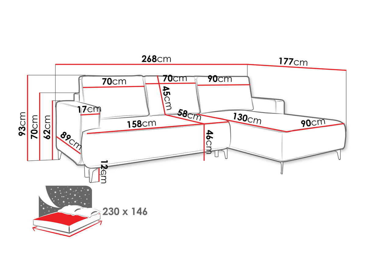 Corner sofa 596268