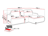 Corner sofa 596302