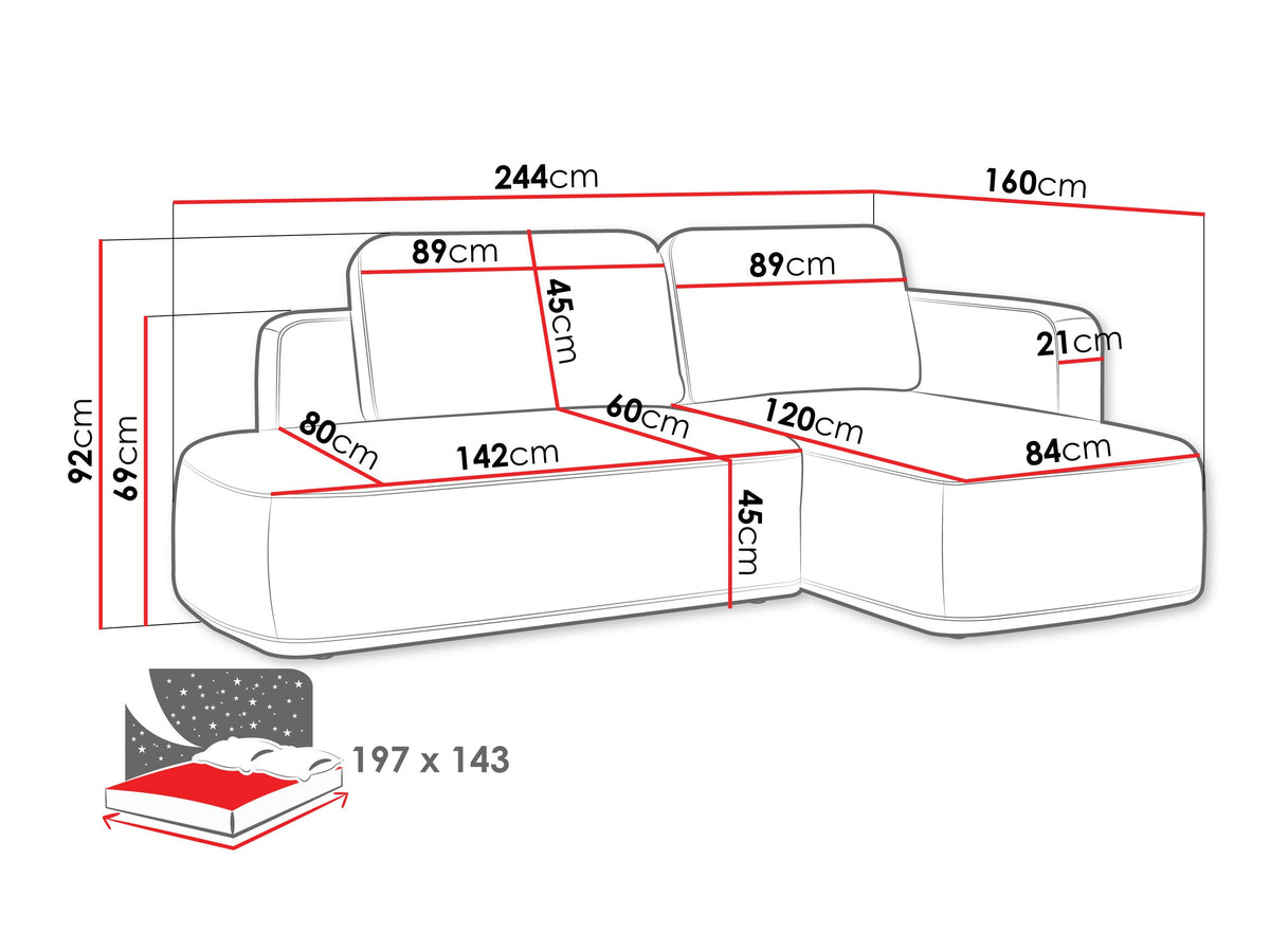 Corner sofa 596378