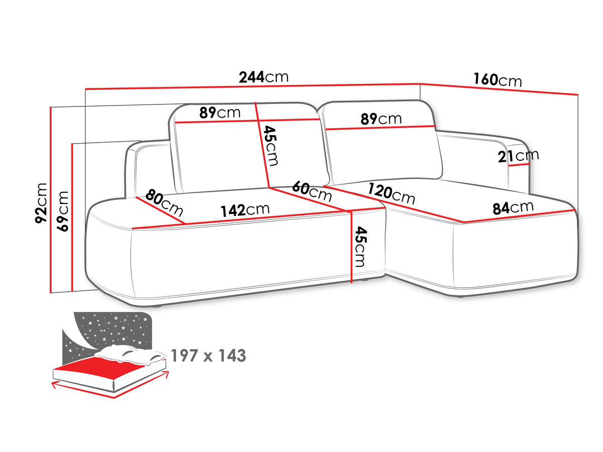 Corner sofa 596378