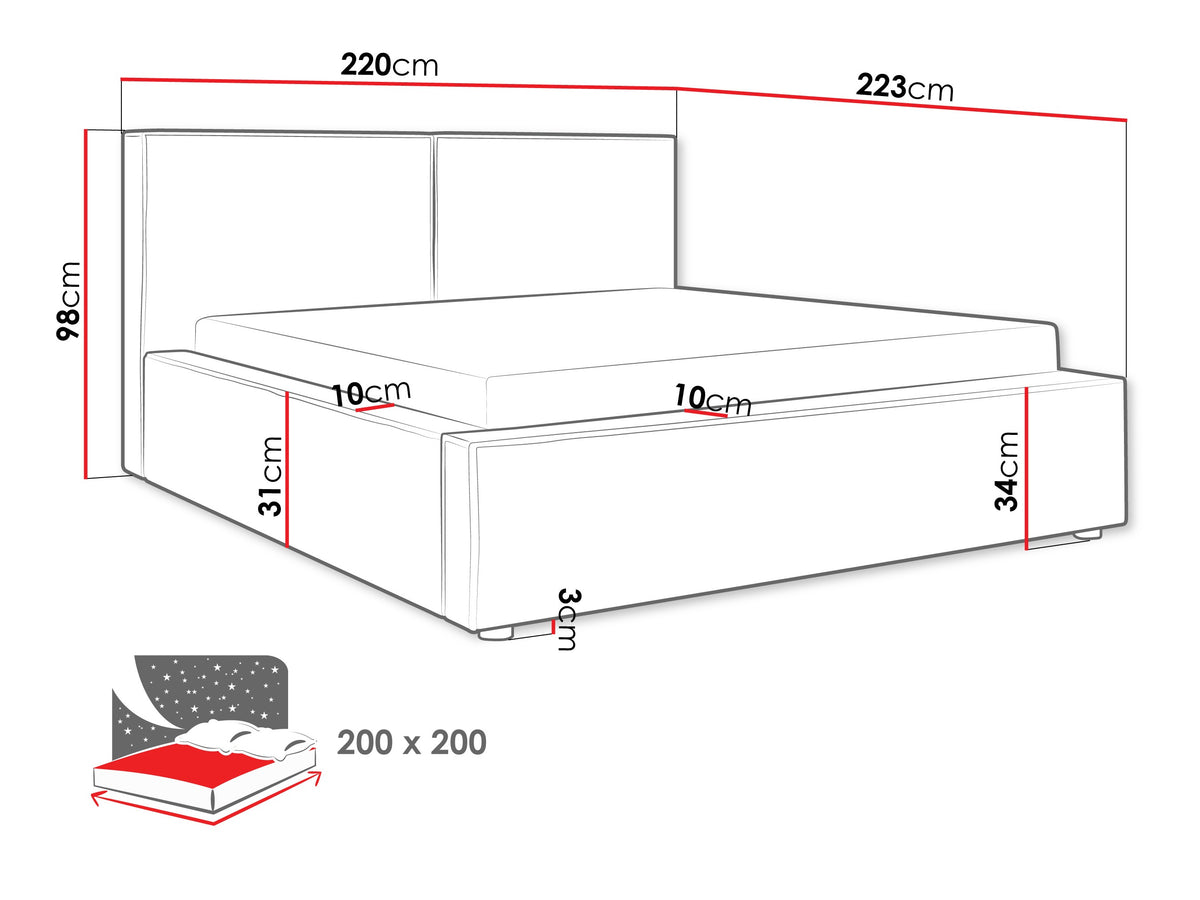 Bed 512833