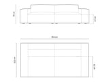 Modular sofa 597511