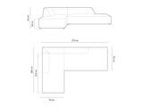 Corner sofa 598395