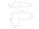 Corner sofa 598395